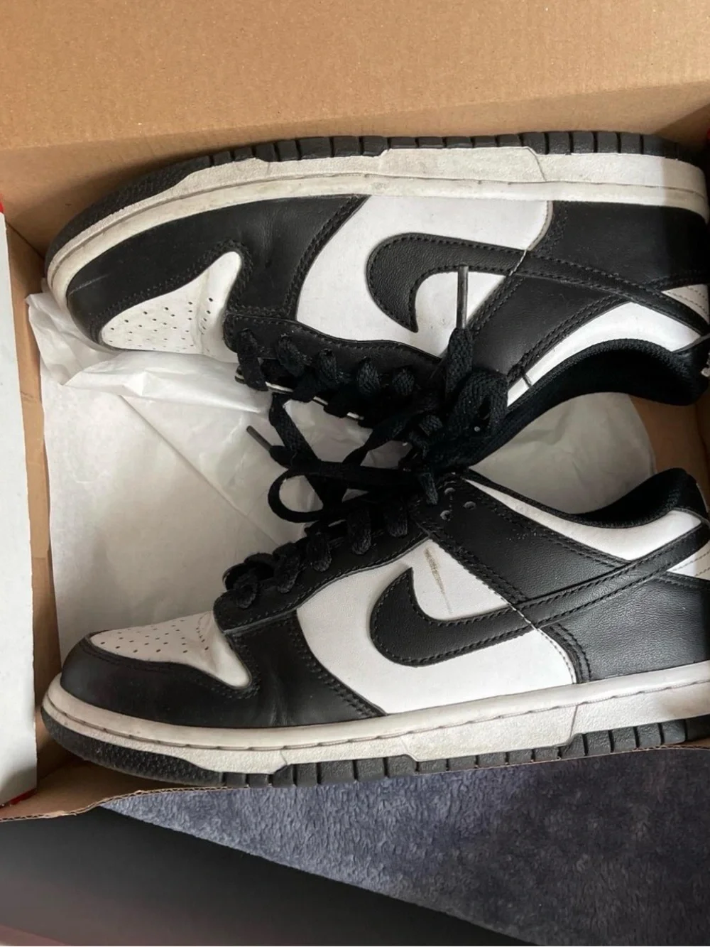 Nike dunks panda Black/White Low-Top Sneakers